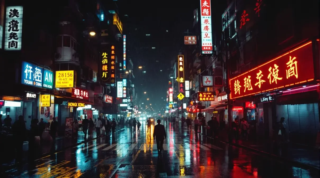 霓虹雨夜 · 都市迷离 - 麻豆免费视频高清画廊